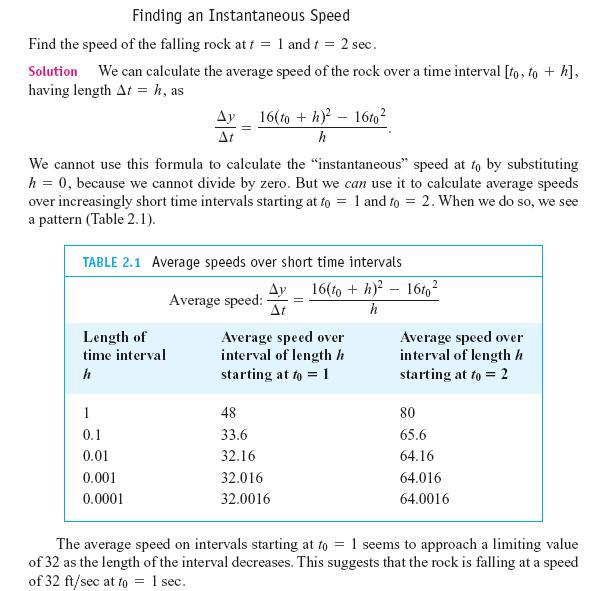 2 MATH 3: ELEMENTARY CALCULUS Figure. from Textbook Page 76 Example 9. Find 2x + 2 lim x x +. Note: The limit does NOT depend on how the function is defined at x 0 Example 0.