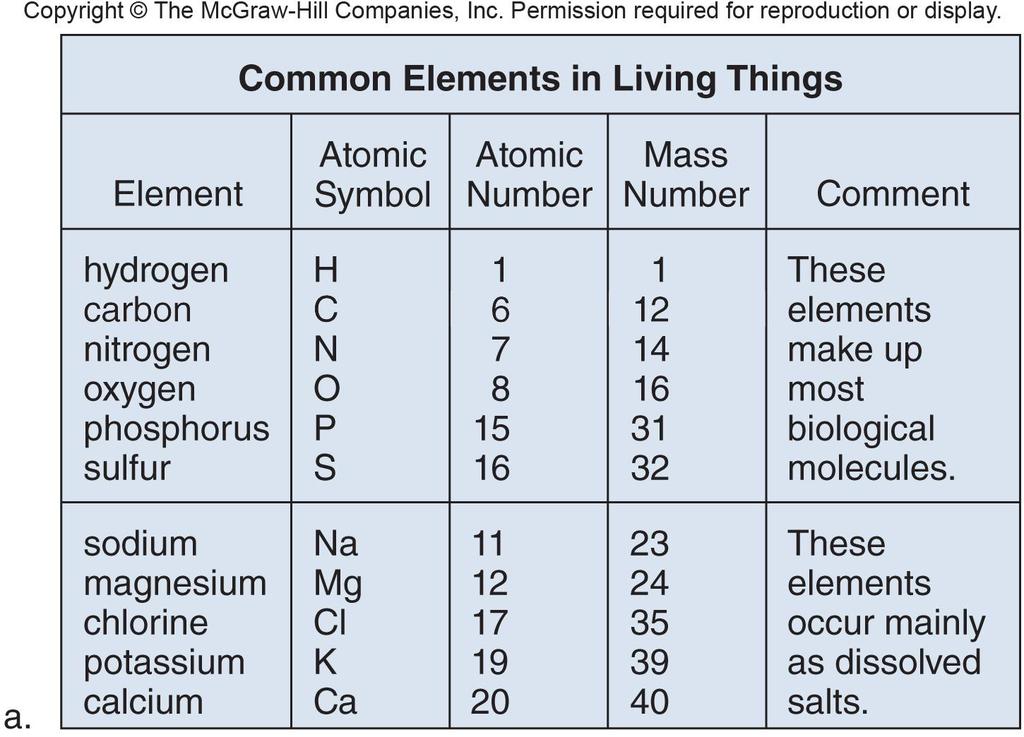 Common Elements