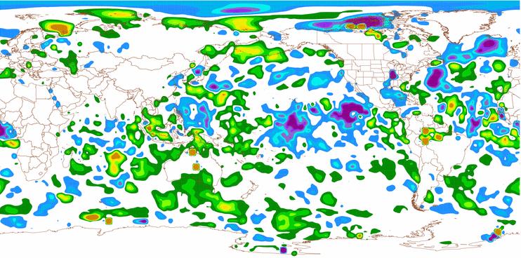 1000 hpa AC Z 20S - 80S Waves 1-20 1 Aug - 31 Aug 2008 0.