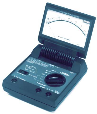Two types of analog meters are used in measuring current: the ammeter and the voltohm-milliammeter or VOM An ammeter can only be used to measure current Depending on the model used, an ammeter can