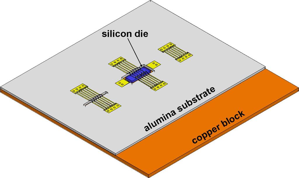 7 FIGURE 2.1. Test fixture assembly..35µm TSMC heavily-doped process. It contains four substrate test structures, as well as two other structures used for measurement deembedding.