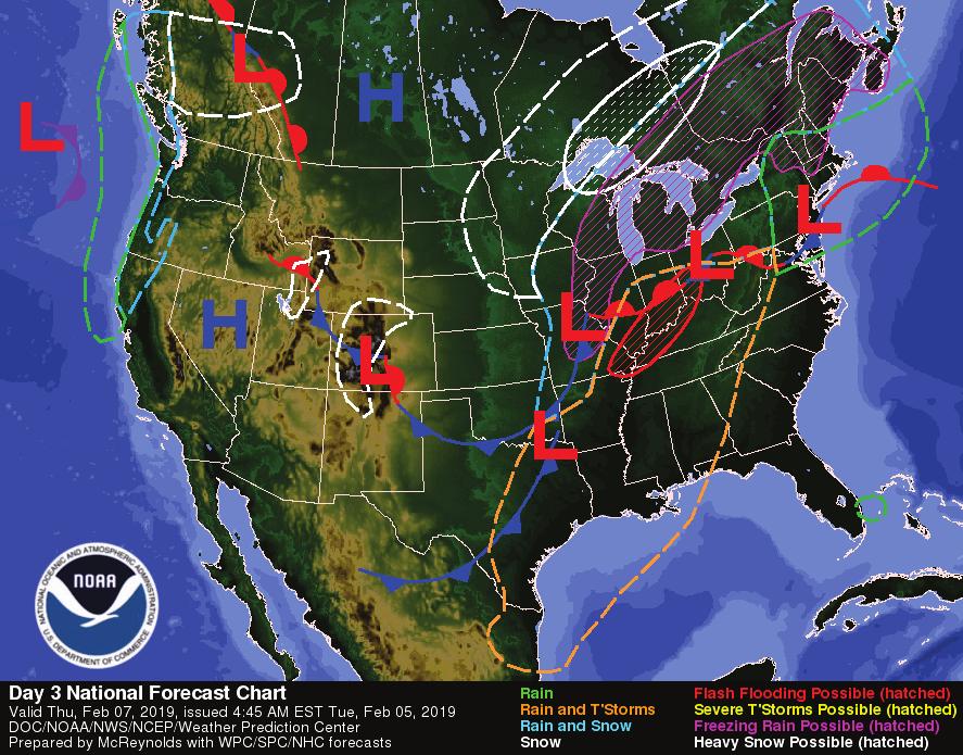 Thursday s Forecast from Tuesday http://www.wpc.ncep.noaa.