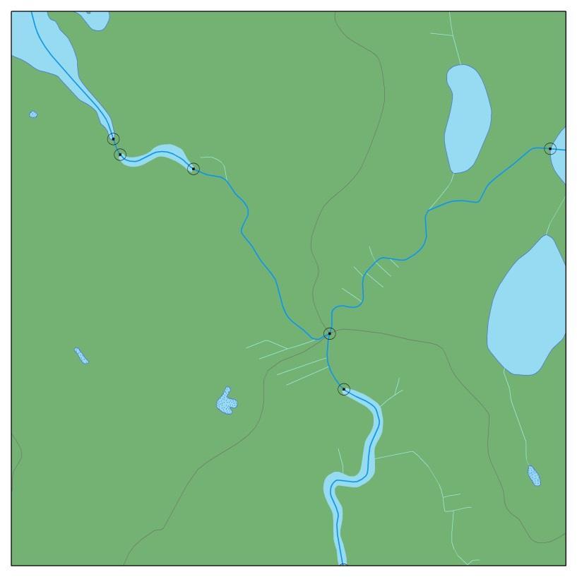 Map of Hydrographical Division of Poland 1:50 000 OVERVIEW DATA RANGE Elementary water catchment areas (polygon) Water catchment areas (polygon) from level 1 to 9 Rivers (polyline) Rivers sections