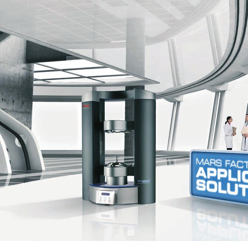 Factor 05 Application solutions Open platform for specific expansions Thanks to its spacious and modular design, the Thermo Scientific HAAKE MARS rheometer can be easily and
