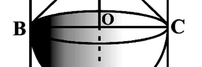 29. A solid toy is in the form of a hemisphere surmounted by a right circular cone (see the below figure). The height of the cone is 2 cm and the diameter of the base is 4 cm.