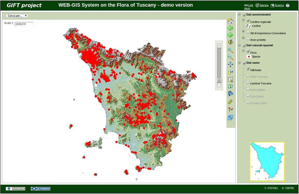 Present situation in Italy Prosser (2005) tried to summarise the vegetation mapping activities for the 21 Italian Regions: Friuli Venezia Giulia Region has built a geographic atlas of its