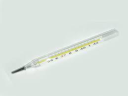 Clinical thermometer: Clinical thermometer is used to measure the temperature of human body. The normal body temperature is about 98.4oF.