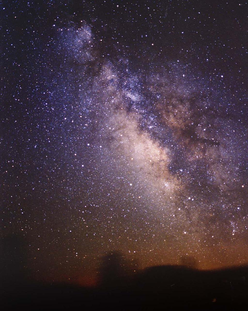 Sagittarius Milky Way By Fred Lusk Olympus OM-1N camera with Zuiko 28 mm f3.