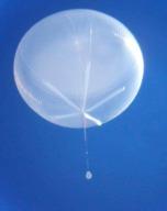 polar icecap Baloon flights around the Antarctic best sensitivity in