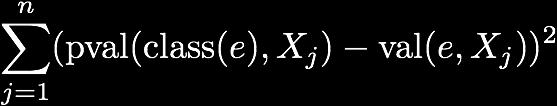 k-means Algorithm Randomly assign the examples to classes Repeat the following two steps until E step does not change the