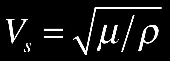 III Linear elasticity D Relationships among different elastic moduli 1 G = μ = shear modulus G = E/(2[1+ν]) ε xy = σ xy /2G 2 λ = Lame' constant λ = Ev/([1 + ν][1-2ν]) 3 K =
