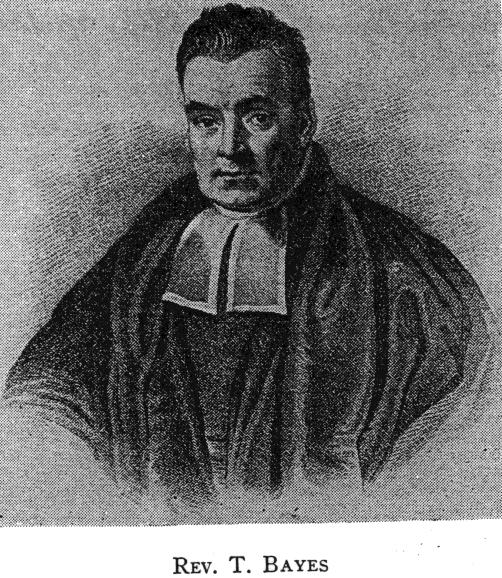 Thomas Bayes (1702-1761) Essay Towards Solving a Problem in the Doctrine of Chances Addresses problem of inverse probabilities: Knowing the conditional probability of B given A, what is the