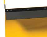 steel. It provides the rigidity of steel edges, and the noise reduction of rubber edges, all while protecting sensitive surfaces.