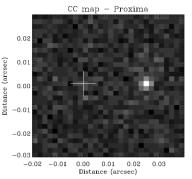 2015 A&A E-ELT simulation on Proxima Cen (no planet yet