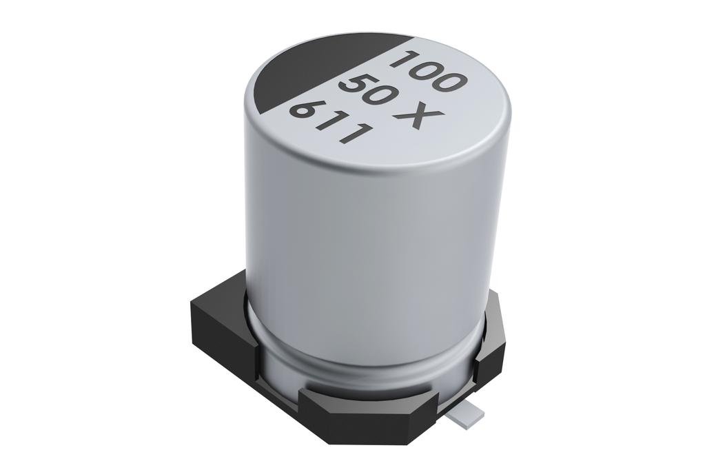 Surface Mount Aluminum Electrolytic Capacitors EXV Series, +105 C Overview Applications KEMET's EXV Series of aluminum electrolytic surface mount capacitors are designed for applications requiring