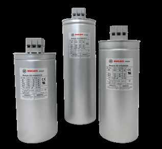 CAPACITORS FOR AC FILTER & GENERAL PURPOSE MODULO XD Series MODULO XD series Cylindrical Aluminum Case MODULO XD three-phase Capacitors are a reliable and effective solution for your AC-filtering