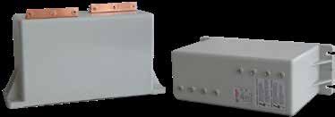CAPACITORS FOR DC AND PULSE APPLICATION DC 86 PS Series DC 86 P series High Density, Low Inductance DC-Link Capacitors Prismatic Plastic Case This very large Prismatic Box variant is particularly
