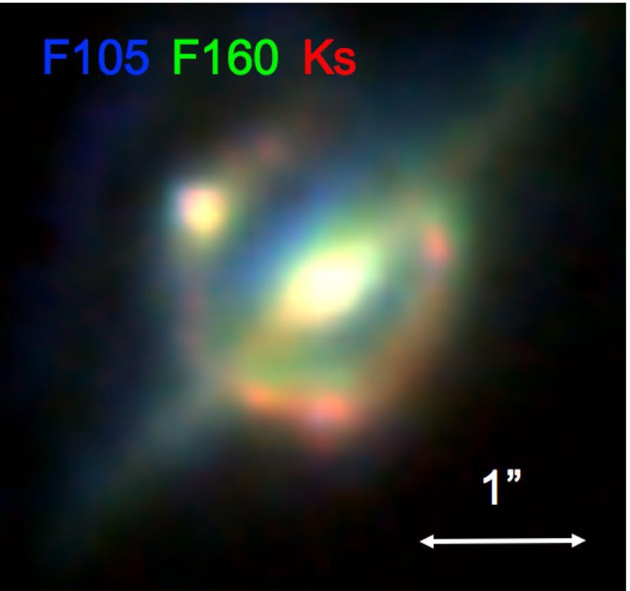 SOFIA/HAWC+ Detection of a Gravitationally Lensed Starburst Galaxy at z = 1.