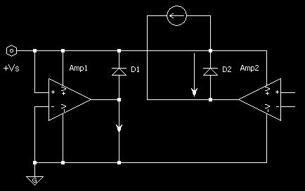 Fig. 1: Simplified schematics of the amplifier. 3. MEASUREMENTS This section presents in detail the thermal analyses of the power amplifier.