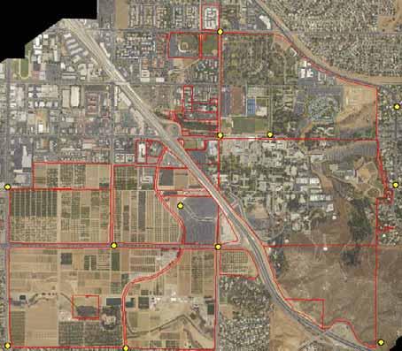 Monuments/Parcels CA licensed surveyors used to create reference data 13