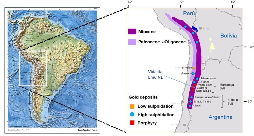 Maricunga Belt, Chile Selected the Maricunga Belt of Chile Established mining region Considerable precious metal endowment with Meaningful exploration potential As evidenced by Recent