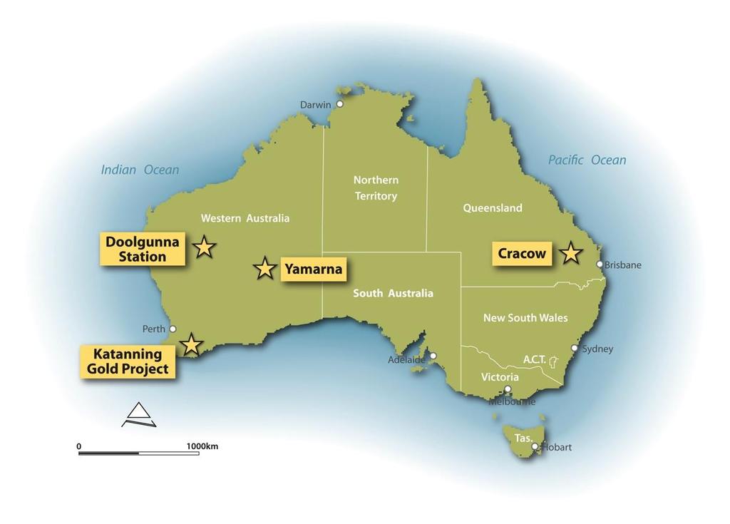 Ausgold Flagship Project Katanning Gold Project, South-West,