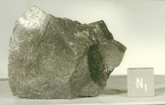 74235 Vitrophric Basalt 59 grams Figure 1: Photo of 74235. Cube is 1 cm. S73-16017 Figure 2: Map of station 4, Apollo 17.