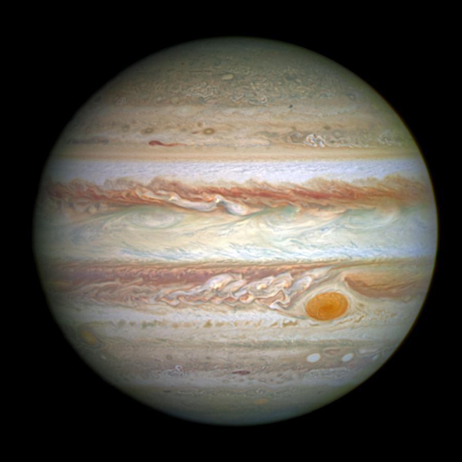 Jupiter April 2014 From Hubble