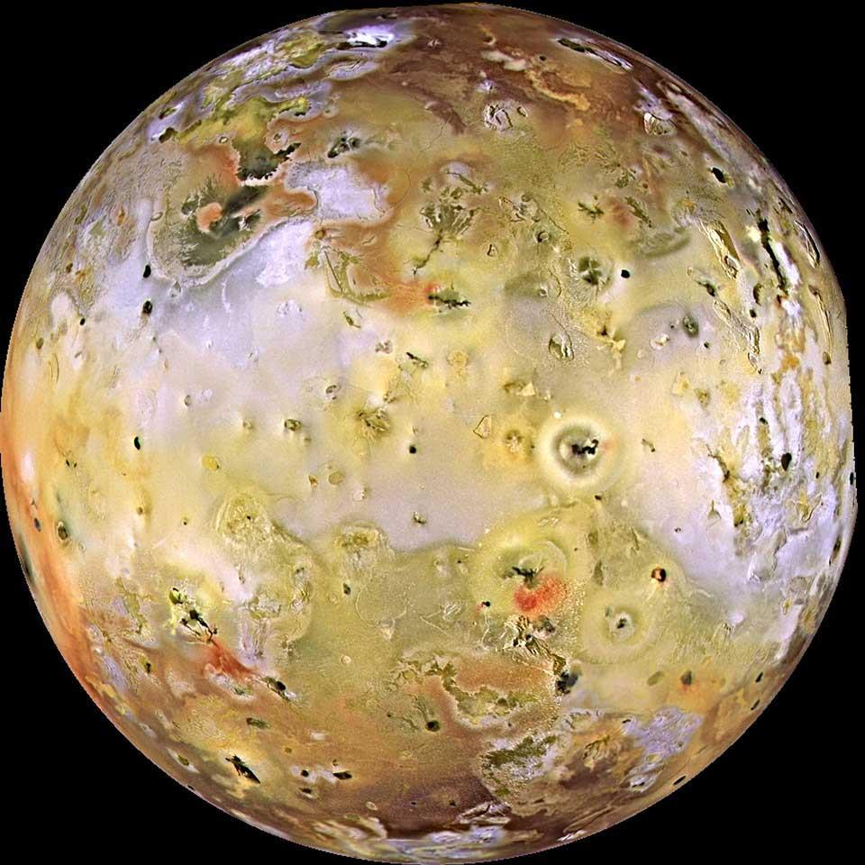 Satellites can visit our solar system: Jupiter s moon: Io most geologically active body in the Solar System Extreme volcanism