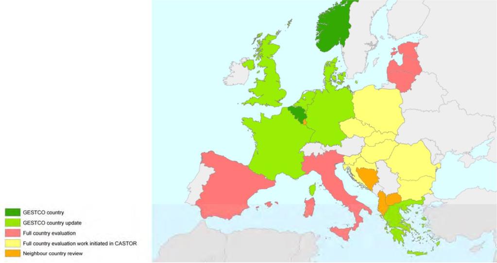 EU GeoCapacity project (2006-2008) The