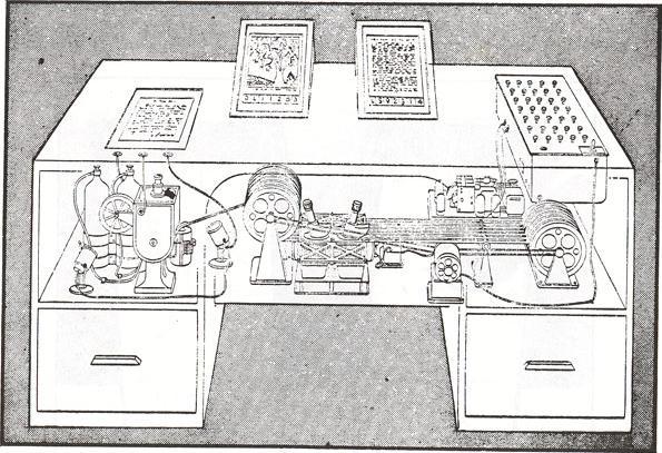 14 INTRODUCTION Figure 1.1: A drawing of Bush s Memex appeared in Life [29]. text system. This was an ambitious project, much more than today s World Wide Web: it proposed a system with e.g. automatic version management, side-by-side inter comparison of documents, valid copyright system and no breaking links [98].