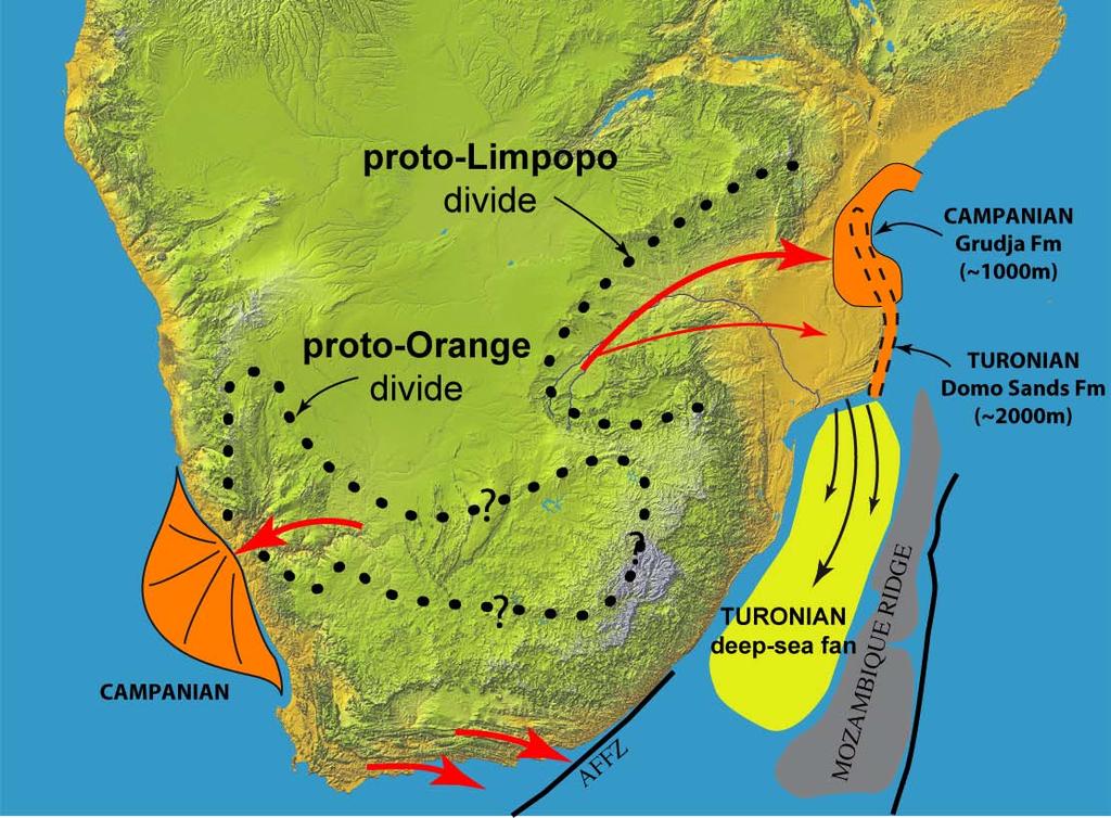 THE UPPER CRETACEOUS UPLIFT OF THE SOUTH AFRICAN
