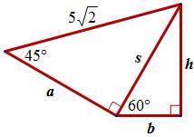 section T4 431 2. The value of a trigonometric function of an acute angle of a triangle represents the of lengths of appropriate sides of this triangle. 3.