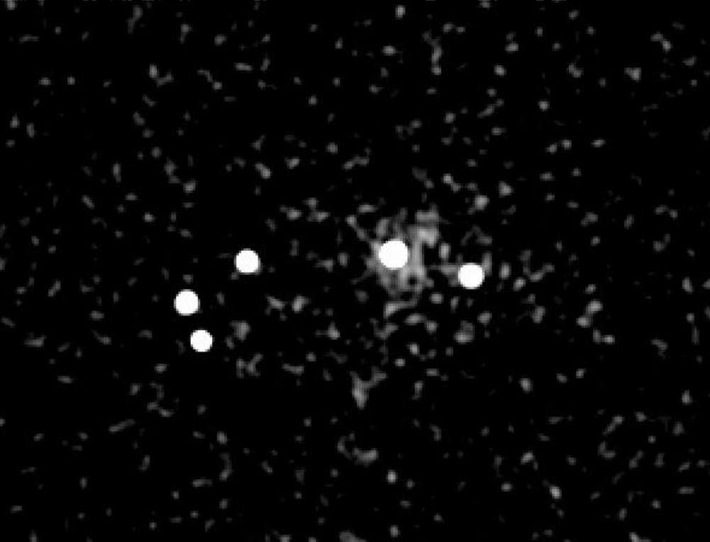 How should Chandra see it? X-ray Chandra isophotes and VLA 1.
