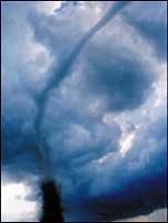 Tornadoes Take Many Shapes and Sizes Weak Tornadoes Strong Tornadoes 69% of all tornadoes Less than 5% of tornado deaths Lifetime 1-10+ minutes Winds less than 110 mph 29% of all tornadoes Nearly 30%