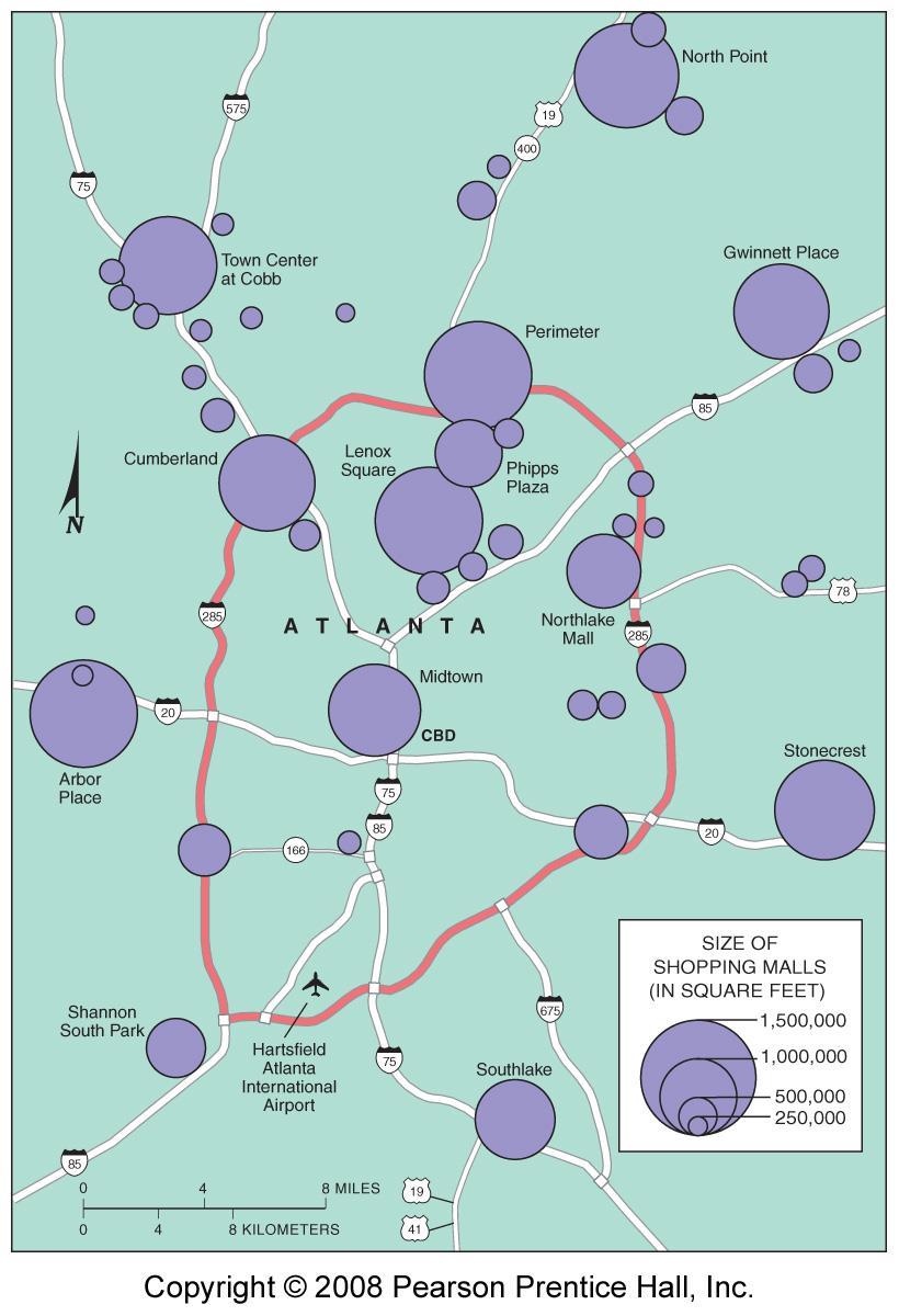 Retail Centers in Atlanta Fig.