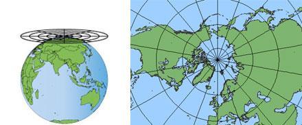 mapping mid-latitudes, for example the US Map).