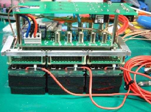 and 4 preamplifier 4 channels readout with resistive chain (H. Sekiya et al.