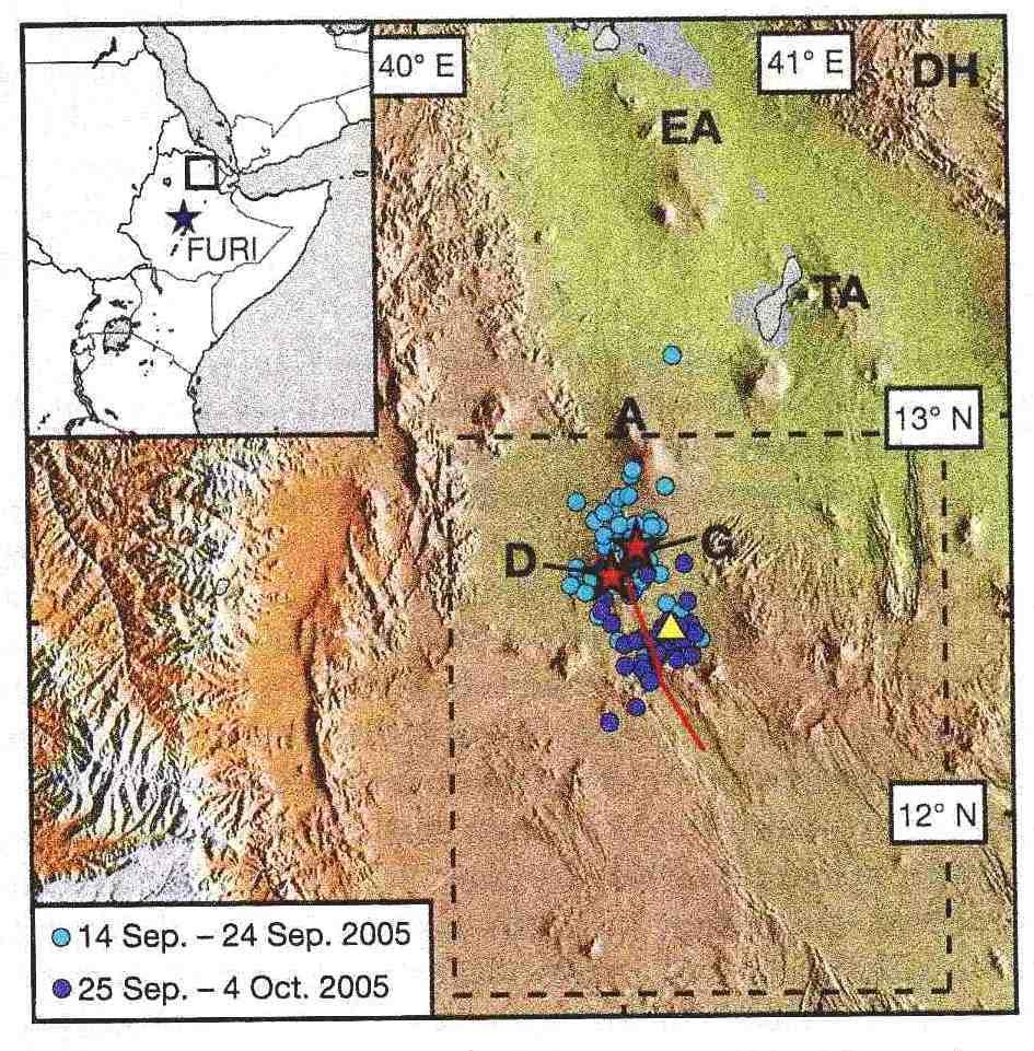 Saemundsson 2 Geohazards Africa since 1970, all of them in the Western Rift. The depth of most is between 10 to 33 km (NEIC catalogue) (Figure 2).