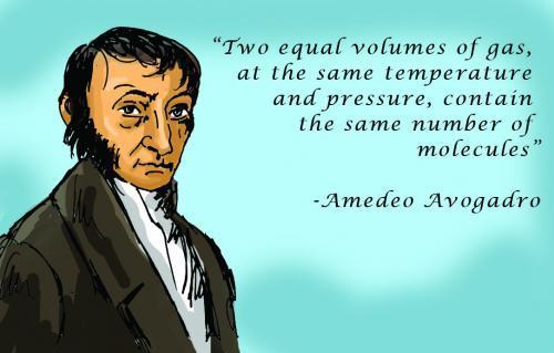Avogadro s Hypothesis When the volume, temperature, and pressure of two gases were the same, they