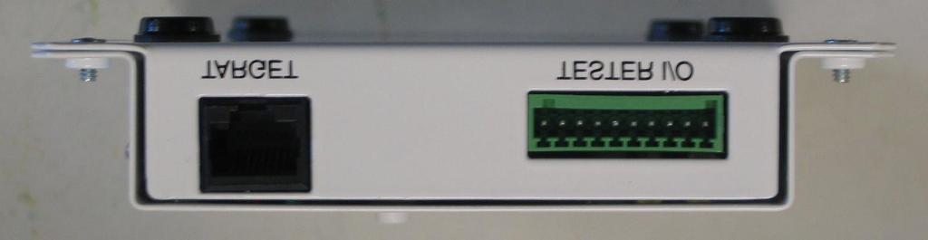 Using the ISSP 3.4 Tester I/O Connector This connector is used to control the ISSP with logic level signals. The HEX file and programming settings are loaded while the USB is connected to the PC.