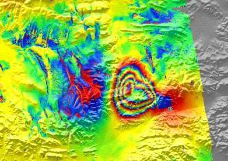Given the lack of ground-based GPS measurements near many of the events we consider, much of this work relies on InSAR data collected spanning a number of recent major earthquakes and several years