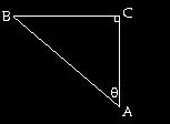 then find the indicated trigonometric function of the given angle. Give an eact answer with a rational denominator. 11) Find sin θ. 11) 9 1) Find sec θ.
