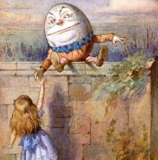 Naming species What s in a name? When Lewis Carroll wrote Through the Looking-Glass, he imagined Alice meeting Humpty Dumpty and talking about names.