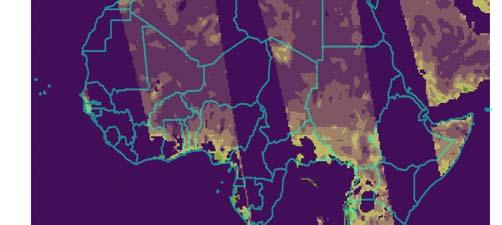 Remote sensing data GIS/RS Data: soil water.