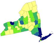 by county, 1969 to 2002 Is the spatial