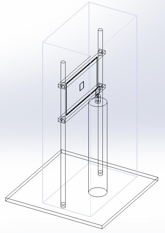 Lead window Perspex safety box Lead screen Dremel 4000 series motor Figure 67. Design for chopped gamma experiments.