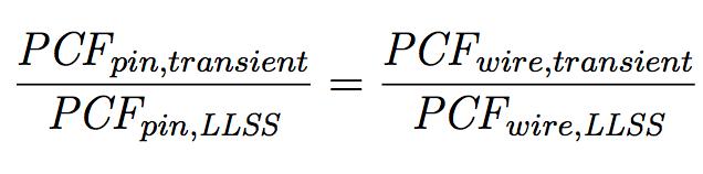Coupling Factors Because of core changes during a transient (principally rod motion and changes in the neutron spectrum due to non-uniform temperature increases), the PCF changes with time.