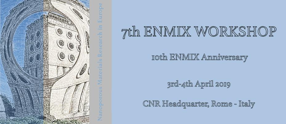 7th ENMIX WORKSHOP Wednesday 03 April 2019 -