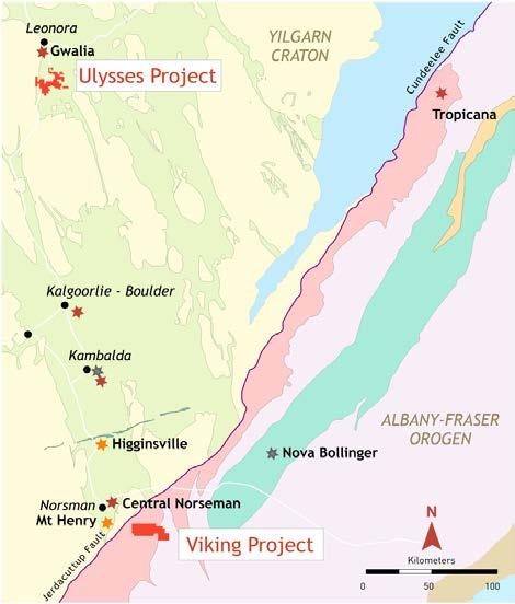 14 Viking Gold Project - Overview 100%-owned highly prospective gold